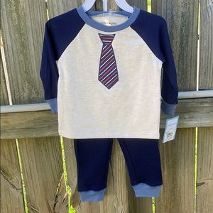 2 Pieces Set Cutie Pie Infant Boys Child Shirt